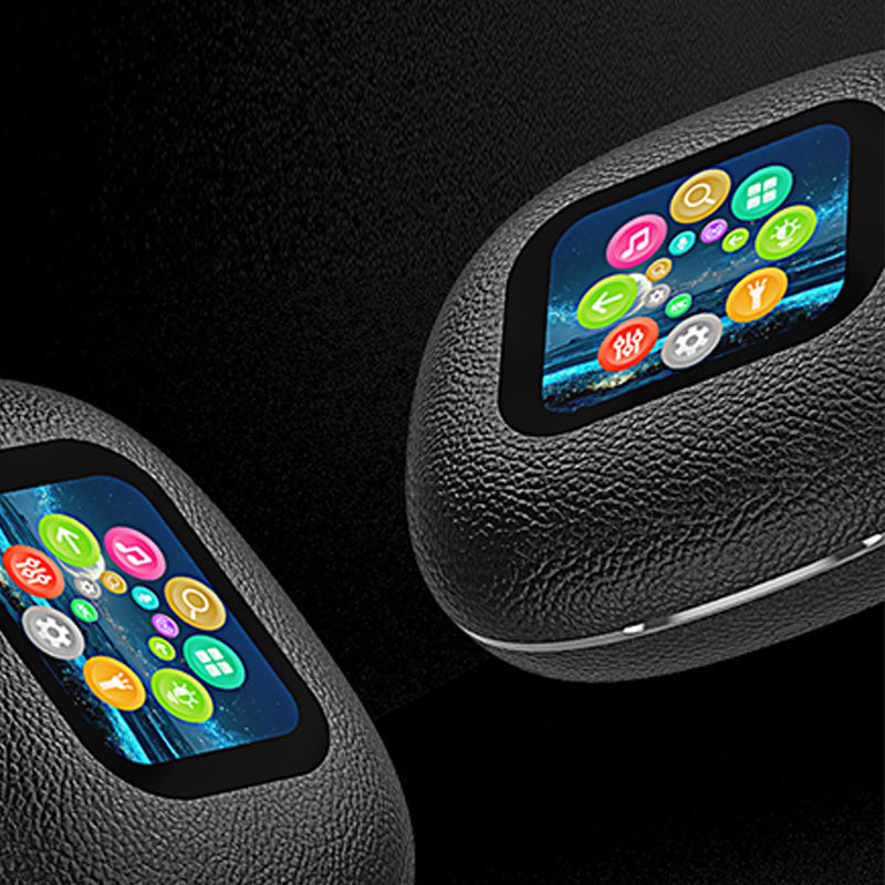 Intelligente Sport-Bluetooth-Ohrhörer zum Aufstecken mit Digitalanzeige