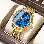 Herrenmode Wasserdichte Quarzuhr