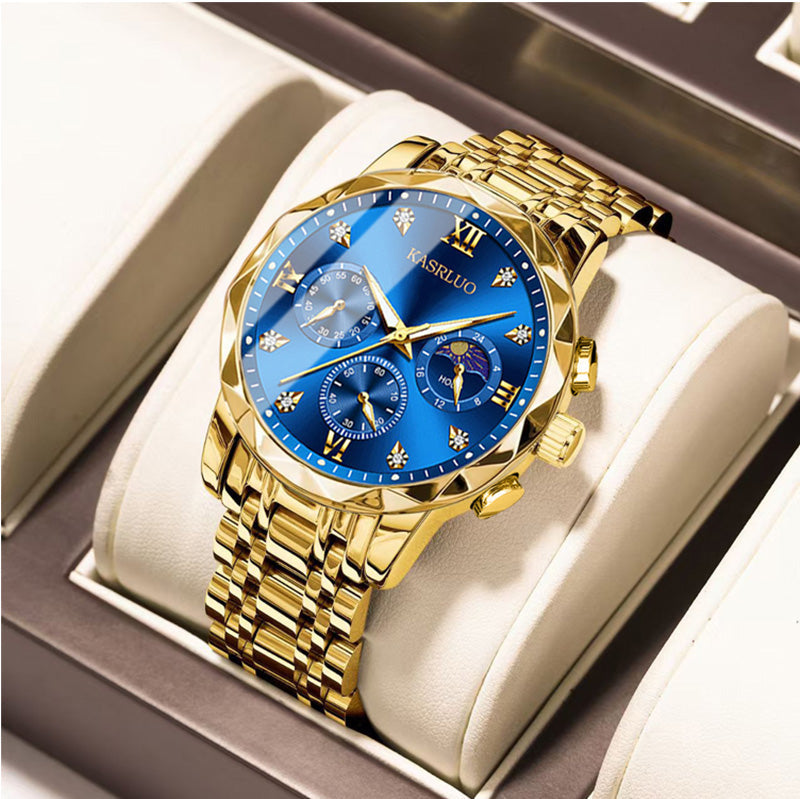 Herrenmode Wasserdichte Quarzuhr