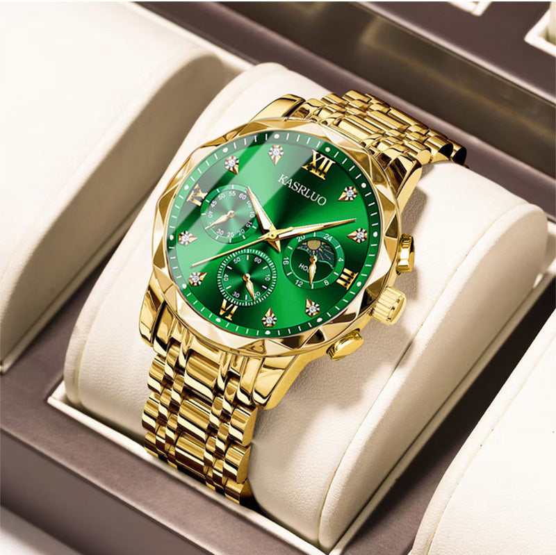 Herrenmode Wasserdichte Quarzuhr