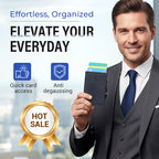 Ledergeldbörse mit Magnetverschluss und RFID-Blockierung. Herrengeldbörse mit Magnetverschluss