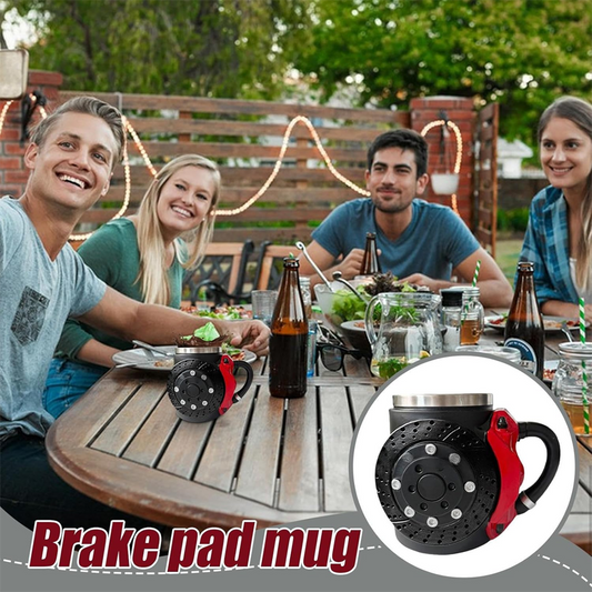 🎅 WEIHNACHTS-SONDERANGEBOT 🍵 Bremsbelag-Tasse 🎁