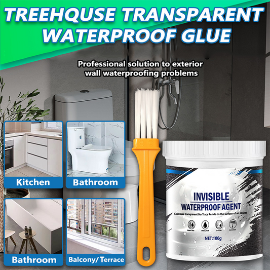 Transparente Dichtmasse Wasserdicht - Für Küche, Bad, Dach & Außenwände