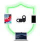 Webcam Kameraabdeckung Slider - Privatsphäre Schutz für Laptop, Handy & Tablet