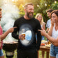 Herren T-Shirt mit 3D-Digitaldruck – Geometrisches Tunnel-Design | Größen S-4XL