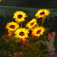 🌻 ☀️ Wasserdichte Solar-Sonnenblumenlichter – Realistische Blütenblätter, IP65 Wetterfest & 8-12h Automatisches Leuchten ✨
