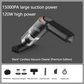 🚗Akku-Staubsauger Auto – 10.000 Pa, 120 W, Kabellos & Leicht | HEPA-Filter | Staubsauger Set für Innenraum