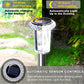 Solar LED Gartenleuchten - IP65 Wasserdicht mit Automatischer Sensor-Steuerung