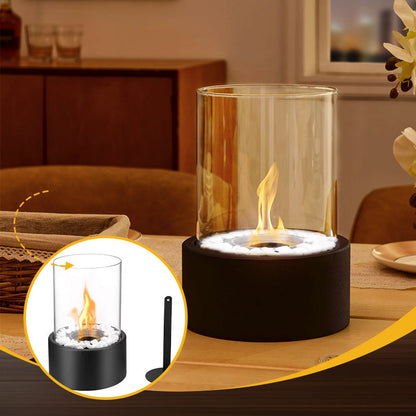 🔥 Tischfeuer für Indoor & Outdoor ✨ Kleiner Feuerkorb für Garten & Balkon