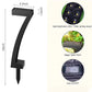 🏡💡Solar-Wegeleuchten IP65 Wasserdicht - 7-Form Design