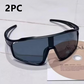 Photochrome Outdoor-Sportbrille - Selbsttönend & Panoramablick | Windschutz, Rutschfest