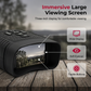 Digitales Nachtsicht-Fernglas mit HD-Foto- & Videoaufnahme - 3-Zoll-Display, 6-fach Zoom & 7-stufige IR-Beleuchtung | 30MP, 2,5K, 150–200m