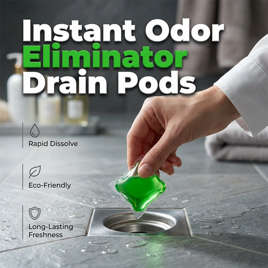 🥳2026 HEISSER VERKAUF🥳💞ÜBER 50.000 VERKAUFT!🏠💧 50 % RABATT! Abflussreiniger-Pods – Die Bio-Enzym-Formel neutralisiert Gerüche direkt an der Quelle. Sofort frischer Duft, keine aggressiven Chemikalien. Schluss mit unangenehmen Gerüchen! 🚰✅