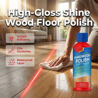 Hochglanz-Holzpolitur für Fußböden & Möbel - Mikrokratzer reparieren & Wasserabweisend