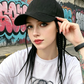 Baseballcap mit integrierten Zöpfen - 2-in-1 Perückenmütze & Realistischer Zopf-Look