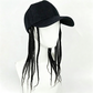 Baseballcap mit integrierten Zöpfen - 2-in-1 Perückenmütze & Realistischer Zopf-Look