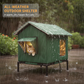 Wasserdichtes Outdoor-Katzenhaus – erhöht, zerlegbar & klappbar – ideal für verwilderte Katzen, Garten & Balkon – wetterfest & flexibel🐱🏠