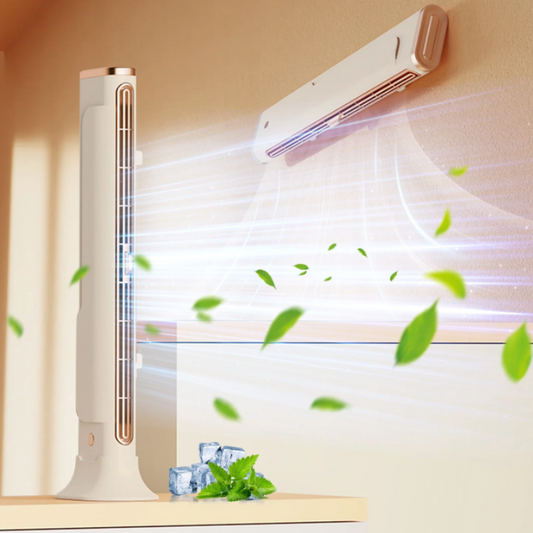 ⏰🥳2026 HEISSER ANGEBOT 50 % RABATT! 🌬️ Multifunktionaler flügelloser Turmventilator – kühl, leise und sicher ✨