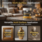 ✨Goldlack auf Wasserbasis – Metallic Goldfarbe für Holz, Metall & Deko | Geruchsarm & Schnelltrocknend