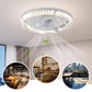 2-in-1 Deckenventilator mit Licht & Fernbedienung – Leise, Dimmbar, 4 Stufen