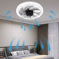 2-in-1 Deckenventilator mit Licht & Fernbedienung – Leise, Dimmbar, 4 Stufen