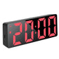 LED-Digitalwecker mit Spiegeloberfläche & RGB-Beleuchtung – Großes Display, USB-Ladeanschluss & Thermometer