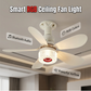 💡🔊 3-in-1 Deckenventilator mit Lampe & Bluetooth-Lautsprecher | Multifunktional & Praktisch