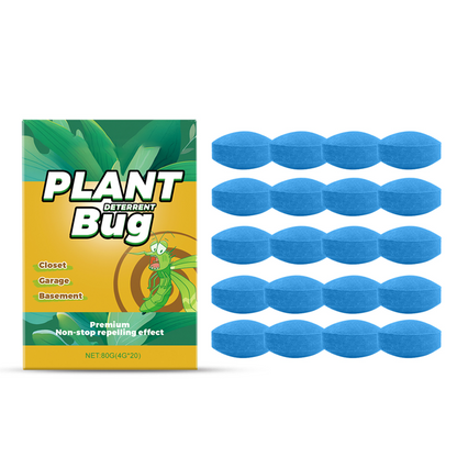 Insektenabwehr-Tabletten auf Pflanzenbasis – Langzeitschutz gegen Mücken & Schädlinge | Sicher für Haustiere | 80g