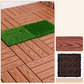 💧🏡Wasserdichte Klick-Terrassenfliesen für Balkon & Terrasse – PP-Kunststoff, rutschfest