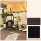 💧🏡Wasserdichte Klick-Terrassenfliesen für Balkon & Terrasse – PP-Kunststoff, rutschfest