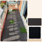 💧🏡Wasserdichte Klick-Terrassenfliesen für Balkon & Terrasse – PP-Kunststoff, rutschfest