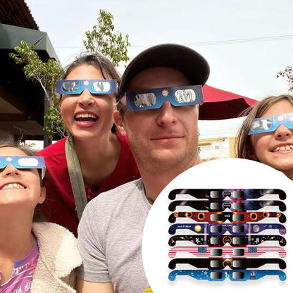 👀 Sonnenfinsternisbrillen mit ISO-Zertifizierung👓