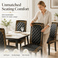 🪑 Waschbarer Stretch-Stuhlbezug | Barock-Design | Elegante Passform für Esszimmerstuhl