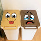 🥳4 Bögen mit lustigen Aufklebern mit Smiley‑Gesichtern