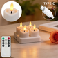 🕯️ Flammenloses LED-Teelicht – wiederaufladbar für gemütliche Stimmung zu Hause 📦