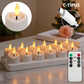 🕯️ Flammenloses LED-Teelicht – wiederaufladbar für gemütliche Stimmung zu Hause 📦