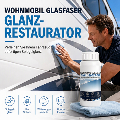 🚐 GFK-Glanzauffrischer für Wohnmobil, Boot & Anhänger – mit UV- & Wetterschutz