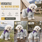 🐕 50% RABATT! 🌧️ Ganzkörper-Regenmantel für Hunde – Schützt Pfoten & Bauch ✨