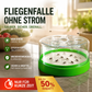 🪰 Wiederverwendbare stromlose Fliegenfalle – Kein Strom nötig, unschädlich für Kinder & Haustiere, für Küche, Hof & Stall